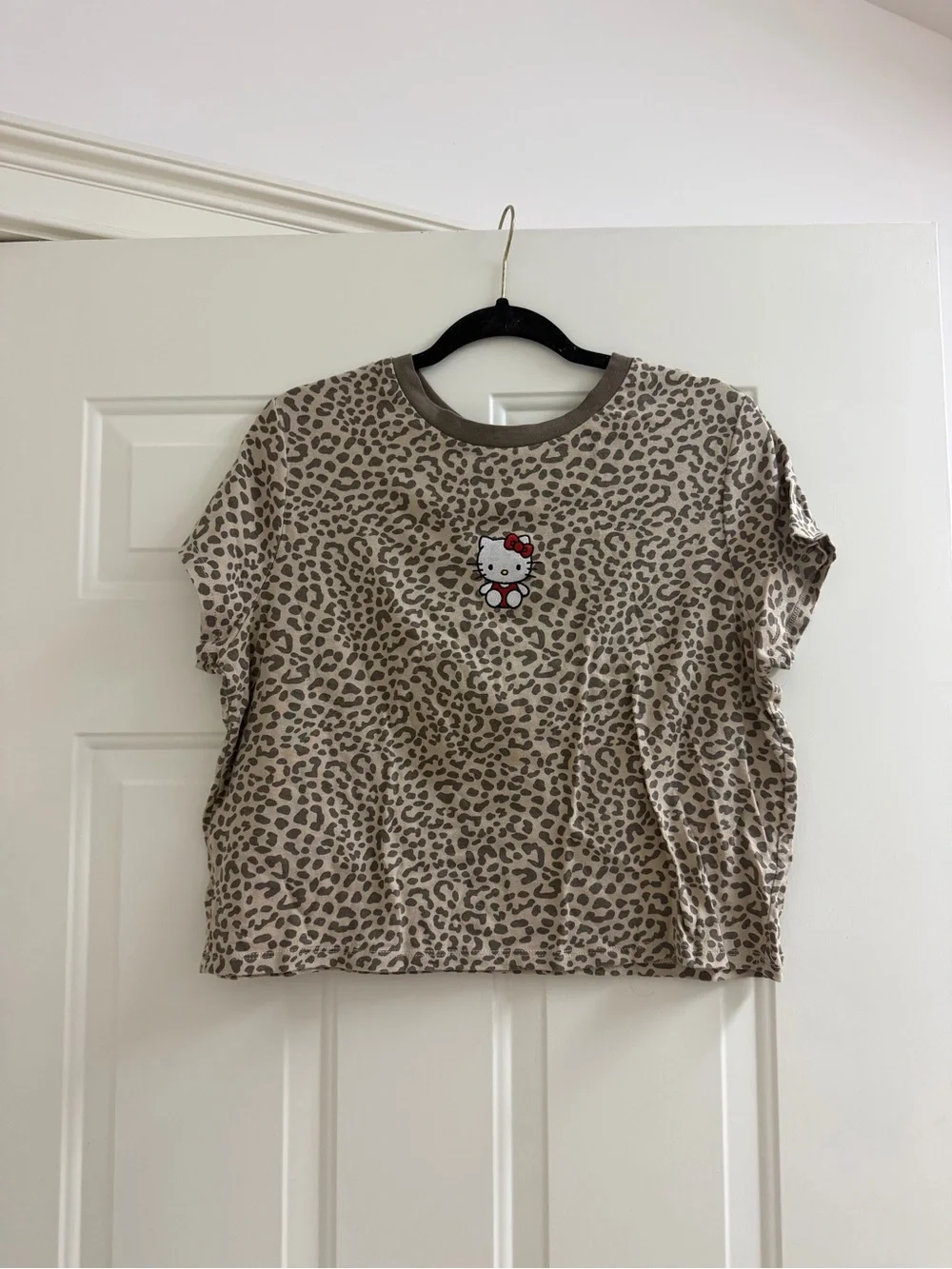 Leopard Print Hello Kitty Set